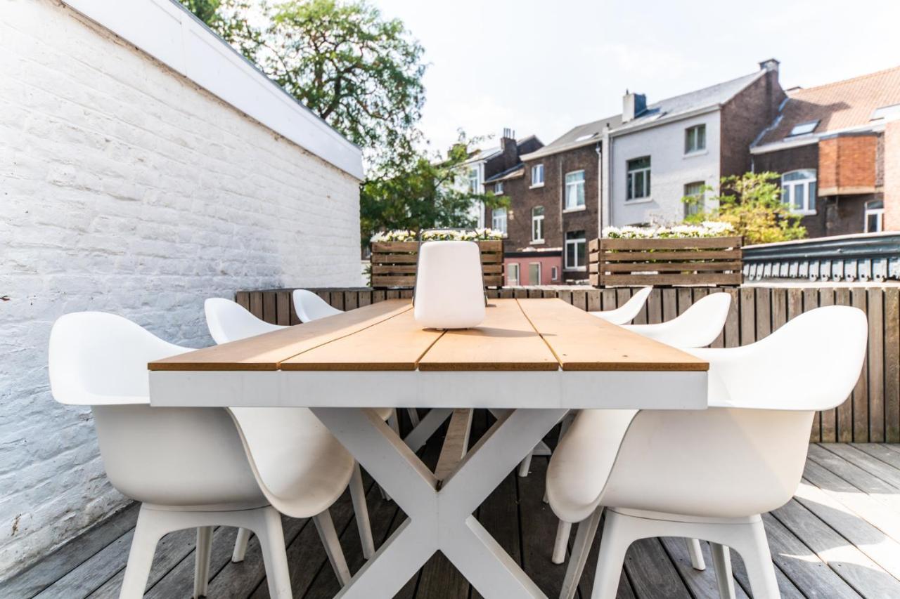Appartement Guillemins Station Terrace Liège Kültér fotó